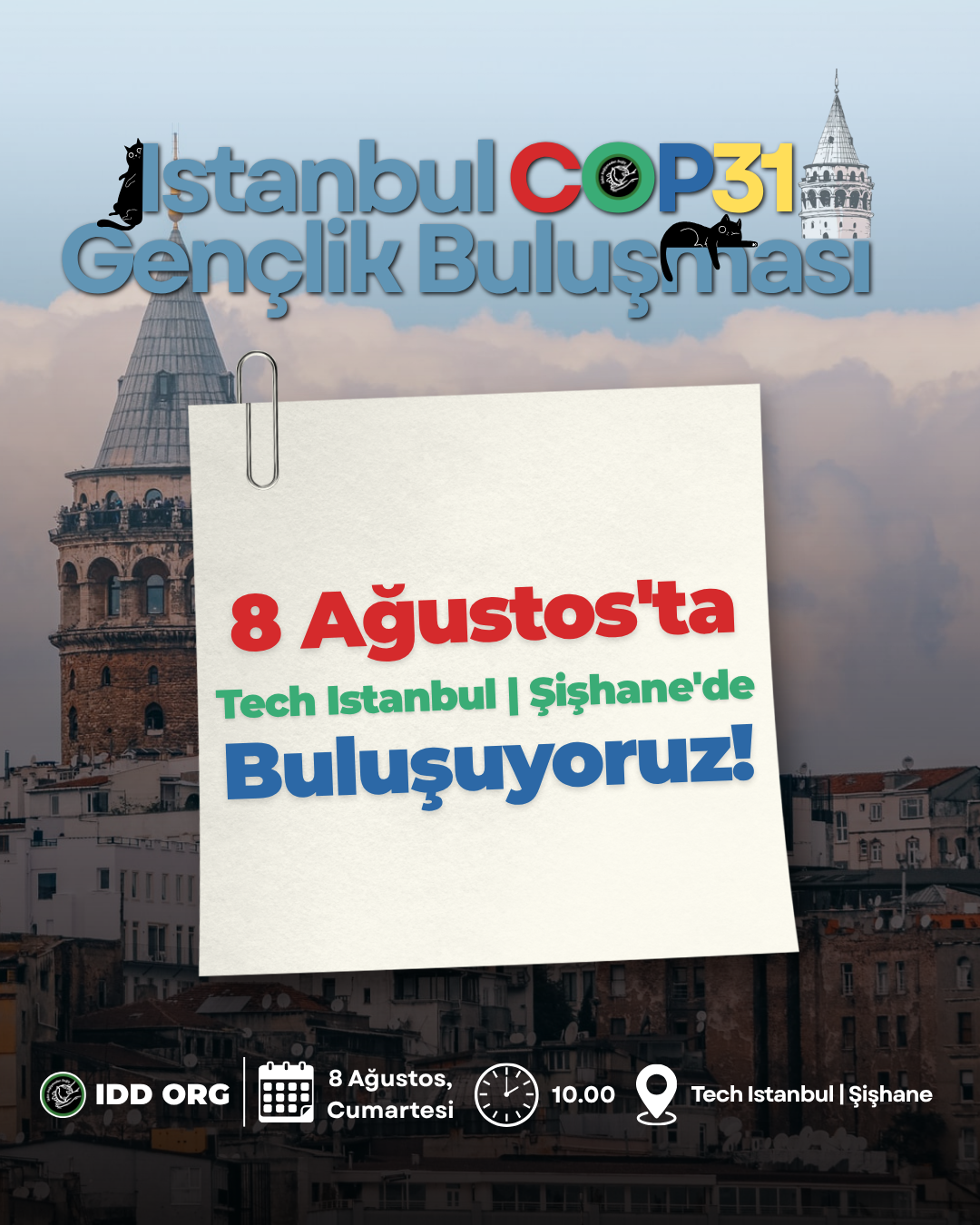 İstanbul COP31 Gençlik Buluşması